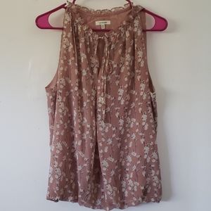 Max Studio Oline Tie Neck Blouse